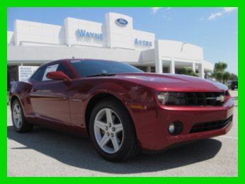 10 red manual:6-speed 3.6l v6 coupe *power seats *traction control *one owner*fl