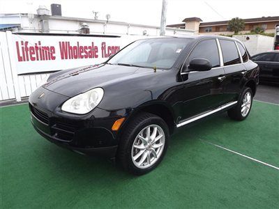 Fl 2owner cayenne s nav bose wood wheel roof only 69k miles carfax certified