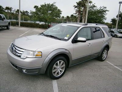 2008 ford taurus x 3.5l v6 fwd leather stereo dual ac florida suv low reserve