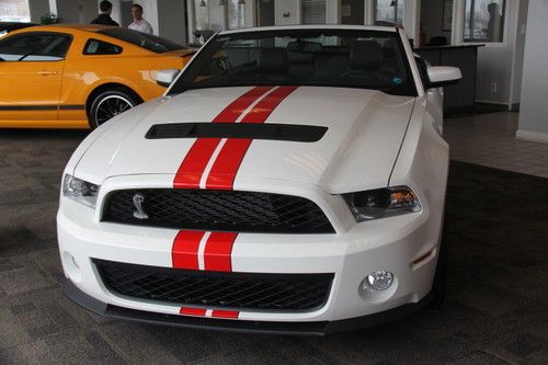 2012 ford mustang shelby gt500 convertible 2-door 5.4l