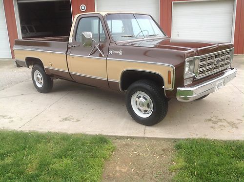 1978 chevy silverado 20 4x4 100% rust free original survivor california truck