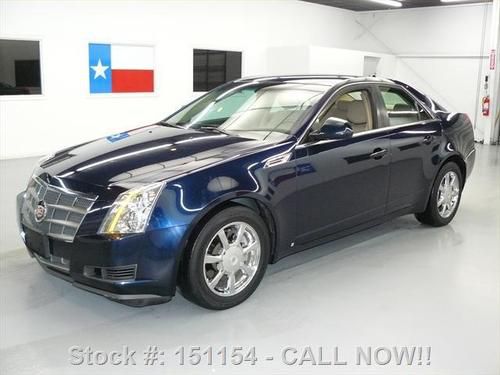 2008 cadillac cts 3.6l v6 htd leather cruise ctrl 59k texas direct auto