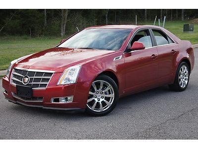 7-days *no reserve* '09 cadillac cts awd nav dvd bose pano roof off lease