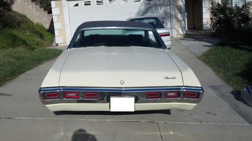 1969 impala, factory original...minus tires and shocks.