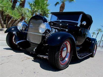 1929 ford hotrod stunning california custom fuel injected steel body no reserve