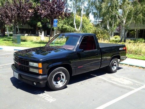 1990 chevy 454 ss pickup 58k original miles  beautiful condition one owner truck