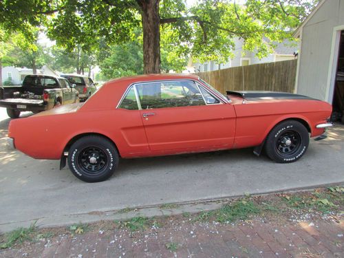 1966 ford mustang 289 factory 4 barrel 4 spd top loader must see