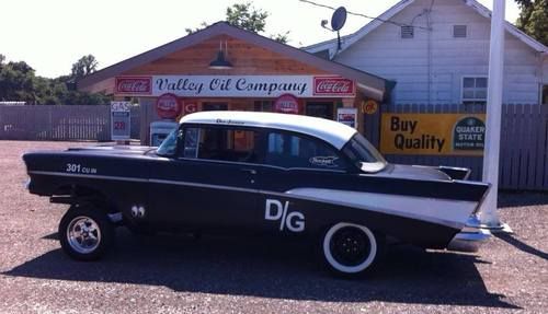 1957 chevy gasser that competed with ford and dodge