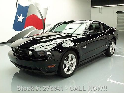 2012 ford mustang gt premium 5.0l 6-spd htd leather 7k texas direct auto