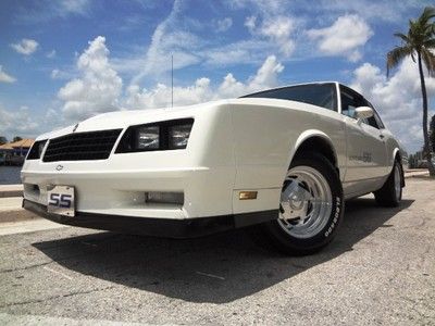 1984 chevy monte carlo ss v8 no reserve! console shifter clean carfax sharp car!