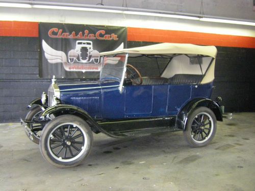 1926 ford model t touring 4 door convertable