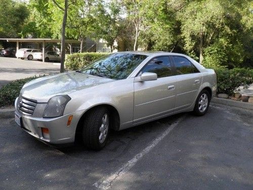 2005 cadillac cts 3.6l luxury package, clean car fax, pick up in ca.
