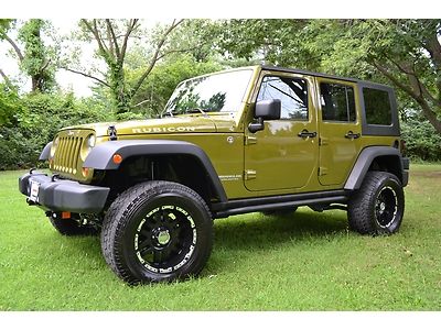 2010 jeep wrangler unlimited 4x4 rubicon  lifted  we finance
