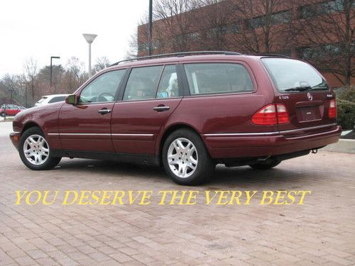 1999 mercedes-benz e320 4matic/awd station-wagon 7-passanger/3row-seating 3.2l