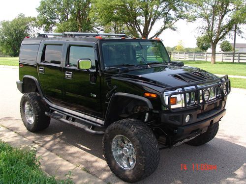 2003 hummer h2 450hp duramax diesel with 6 inch lift **no reserve**