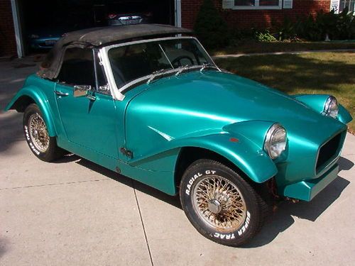 1970 mg midget with an  early 70's arkley kit