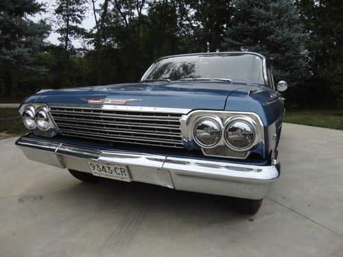 1962 impala original one owner unmolested survivor fresh engine huge potential!