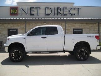 2007 tundra 
lift 4wd trd crew steps cloth new tires rims netdirectautostexas