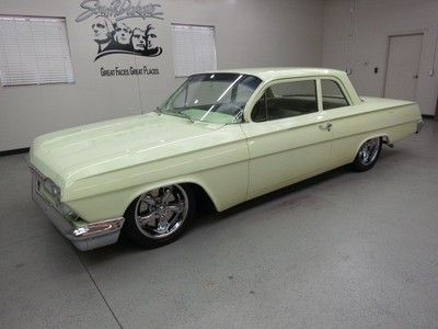 1962 chevy biscayne 2 dr, hard top. a "total", "high end", "frame-off" resto. !!