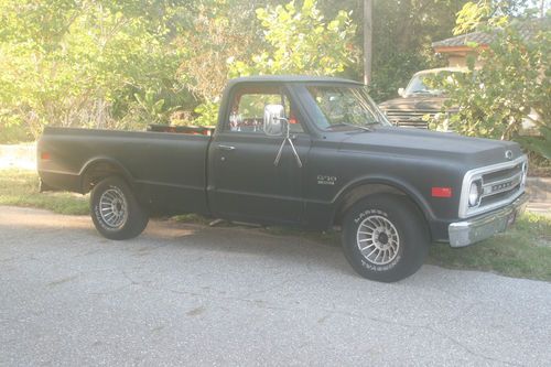 1967 chevy pickup 305 v-8 motor and t350 automatic trans 2 wheel drive pick up