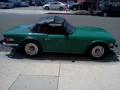 Triumph tr6 with over drive