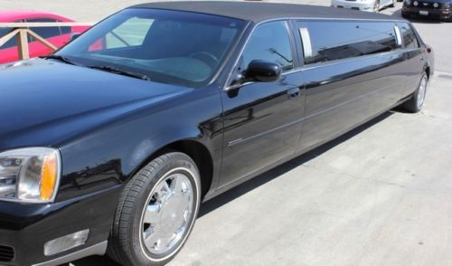 2004 cadillac dts limousine 8 passenger built by krystal limo- low, low miles