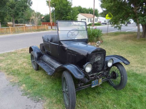 1924 black roadster