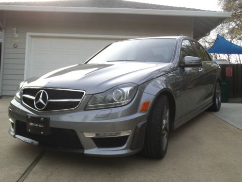 2012 c63 amg with black series upgrade - super fast car!!!
