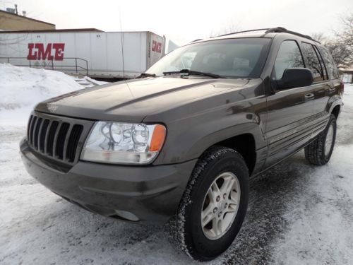 1999 jeep grand cherokee limited 4.0l 6cyl 4x4 leather 77k miles