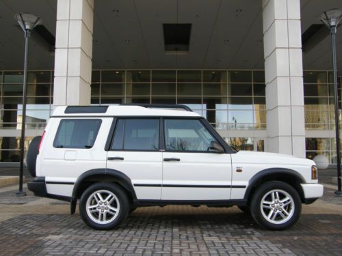 2004 land rover discovery se-7 3rd row heated seats clean carfax 2 owner clean