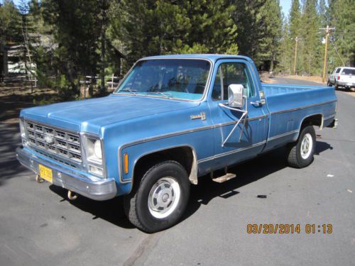 2 owner c/20 4x4 silverado trailering special just 81k original miles rust free