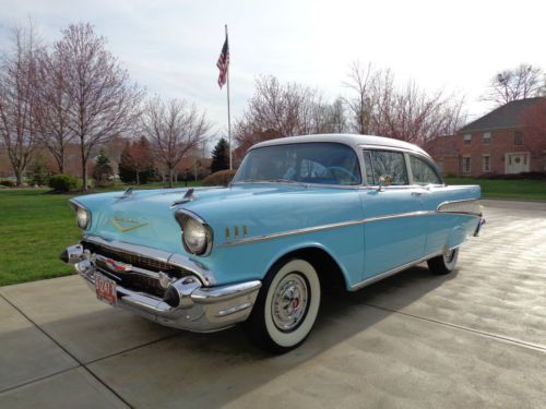 1957 chevy bel air two door * gorgeous * a true must see * turn key!