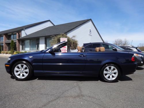 2005 bmw 325ci convertible 2.5l 6-cyl auto leather power top &amp; seats super nice!