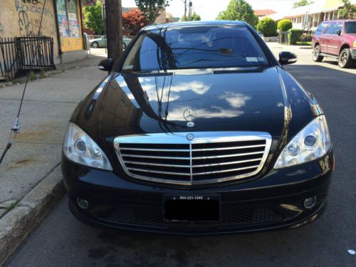 2007 mercedes-benz s550 4matic awd sunroof nav 89k fully loaed a dream to drive!