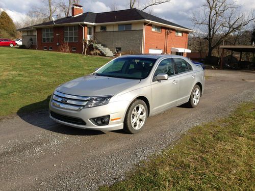 2012 ford fusion se sport 2.5l fwd 11k sunroof, spoiler, lowest price everywhere
