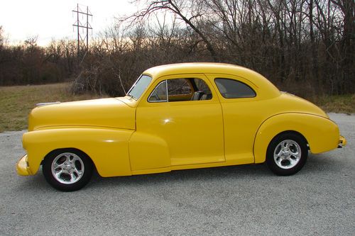 1947 chevy business coupe hot rod,street rod,almost completed project no rat rod