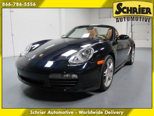 06 porsche boxster s blue rwd 6 speed home link 18 in wheels seat memory