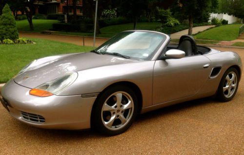 2002 porsche boxster convertible &#034;only 75k&#034; 5-speed-leather &#034;extra clean&#034;