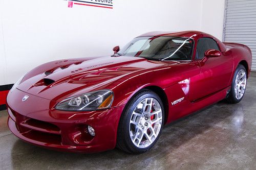 2008 dodge viper srt-10 coupe rare 7k miles all stock immaculate h-spoke wheels
