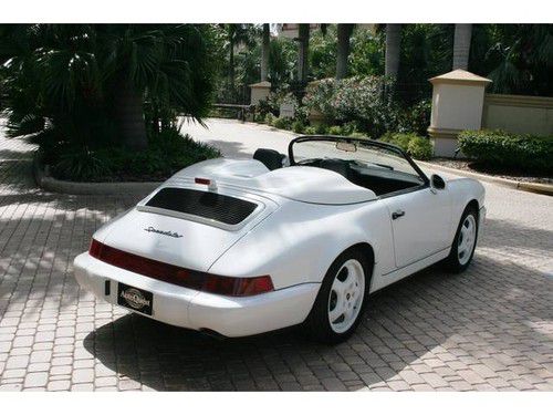 911 speedster*very rare in white*one of 936 built/427 shipped to us