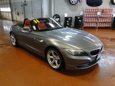 Convertible! cold weather + premium pkgs! 12k miles! gray/red! we finance!
