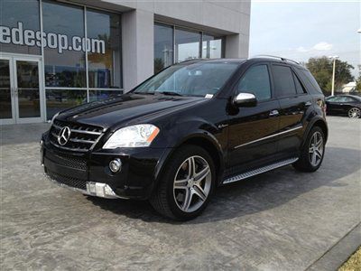 2009 mercedes benz ml63 amg certified pre owned ml 63 v8 all wheel drive black
