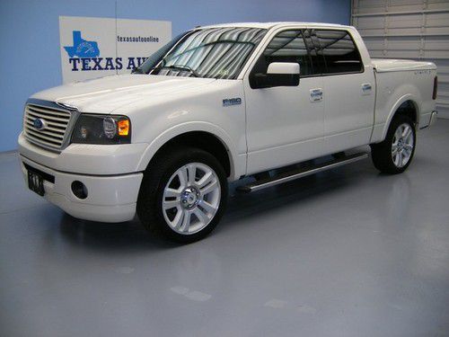 We finance!!!  2008 ford f-150 limited awd crew cab auto roof nav rcam 22 rims!!