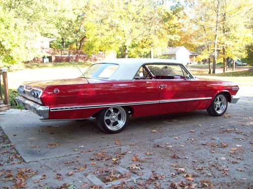 1963 chevy impala ss clone. fresh paint and billet wheels. show car. no reserve