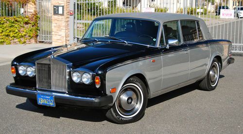 1980 rolls-royce silver wraith ii, only year w/fuel injection, lwb, excellent!!