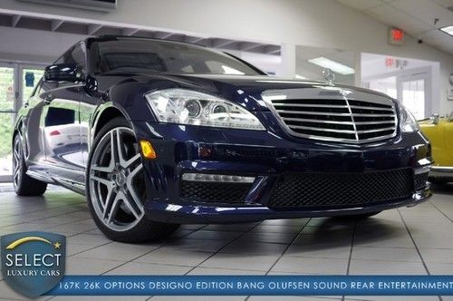 Msrp $167k s63 25k in options pano roof designo light brown edition rear dvd/tv!