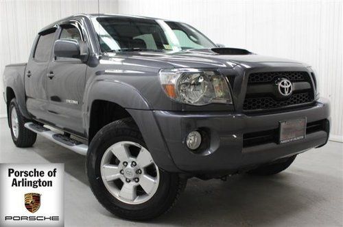 2011 toyota tacoma one owner running boards trd sport package 4x4 crew cab grey