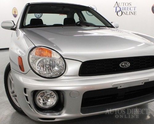 We finance 02 impreza 2.5 rs awd auto low miles cd stereo 1 owner fog lamps 70k