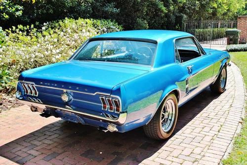 1967 ford mustang gta s code coupe 390 v-8 marti report 1of 1 best of the best