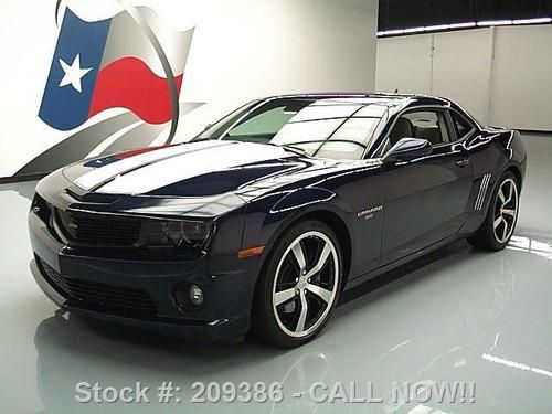 2010 chevy camaro ss rs auto sunroof heated leather 26k texas direct auto